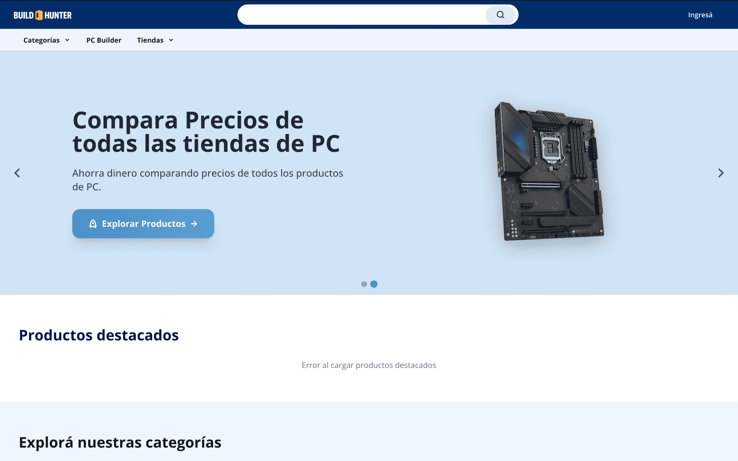 BuildHunter — PC Parts Price Comparator